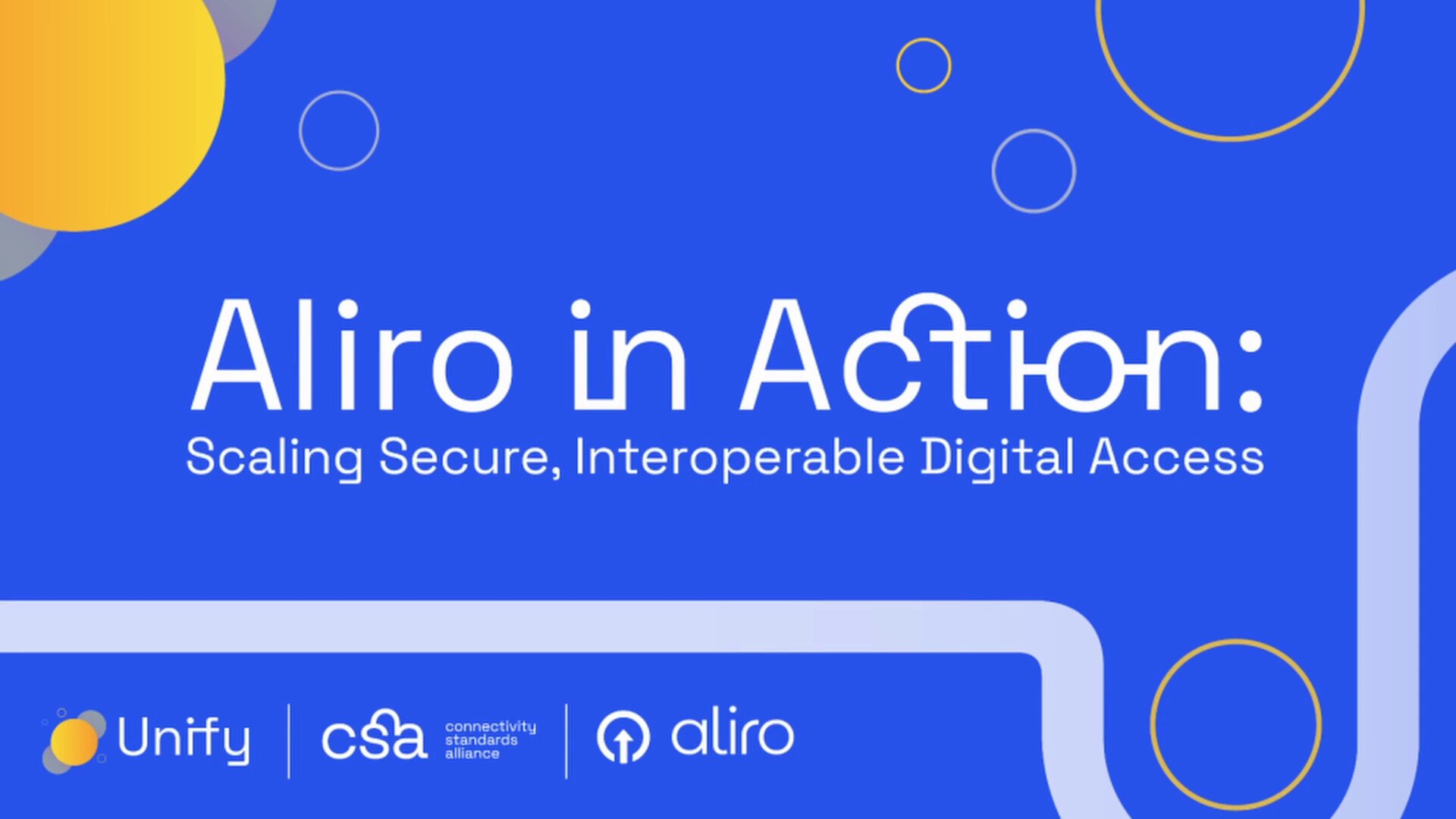 Aliro 的行动