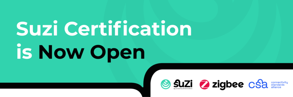 Suzi Certification Is Now Open